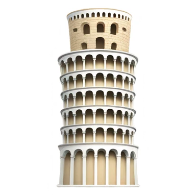 torre di pisa sticker