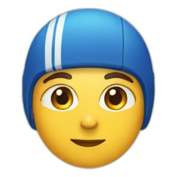 professional swimmer in a starting position sticker