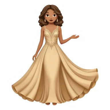 woman gala night actor sticker