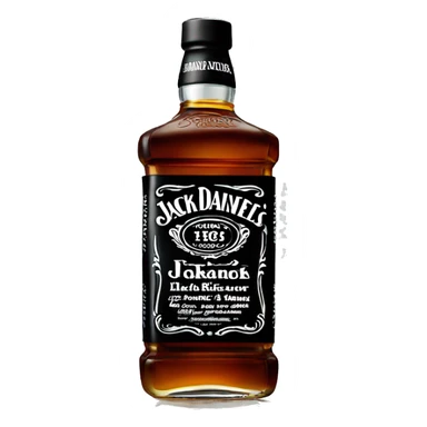 jack daniel’s bottle sticker