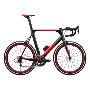 Road race bike sticker