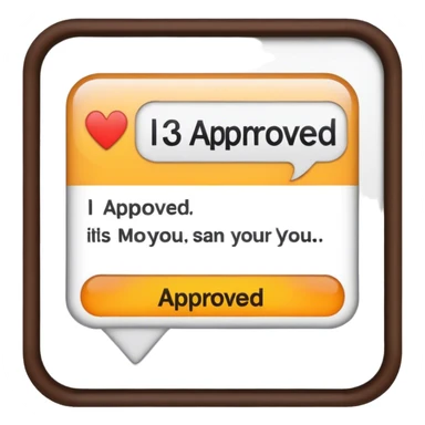 U.S. Immigration giving a text that says "I-130 Approved"  sticker