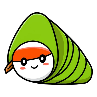 temaki handroll sushi sticker