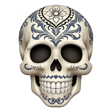 Greatful dead skull sticker