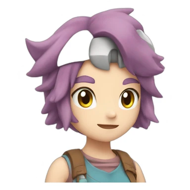 hilda pokemon sticker