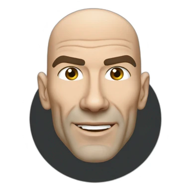 Zinedine Zidane sticker
