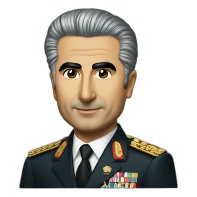 Mohammad Reza Pahlavi sticker