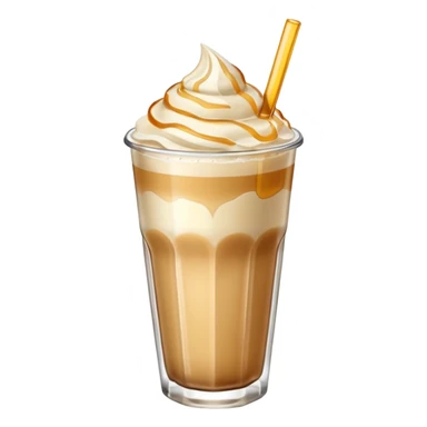 Ice latte honey salt sticker