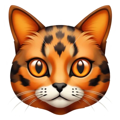 Tortoiseshell cat sticker