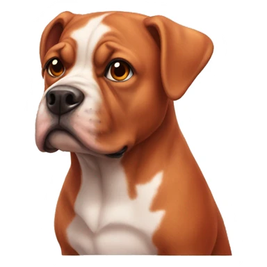 Red Beabull  sticker