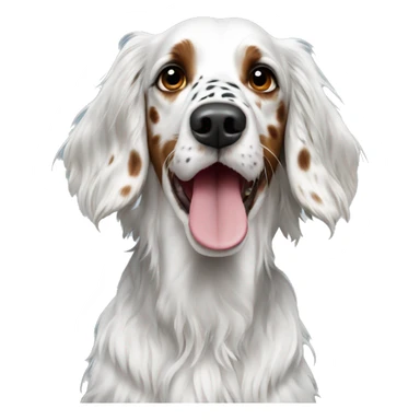 English setter sticker
