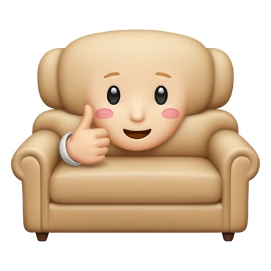 Finger inside a couchie  sticker