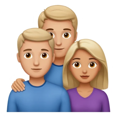 Pareja romántica el hombre blanco y la mujer morena sticker