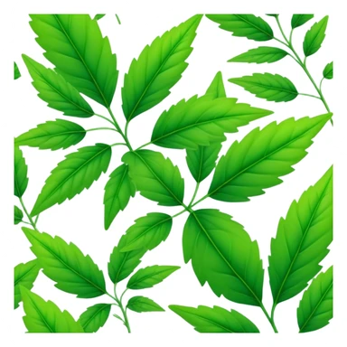 Weed leaves  sticker