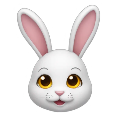 Oreille de lapin cosplay sticker