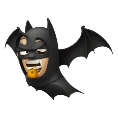 bat with man sticker