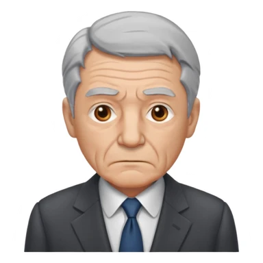 old man corporate sticker