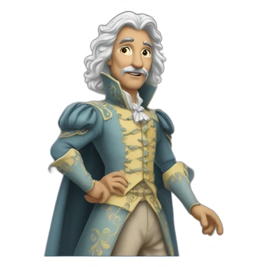 la bête dans la belle et la bête sticker