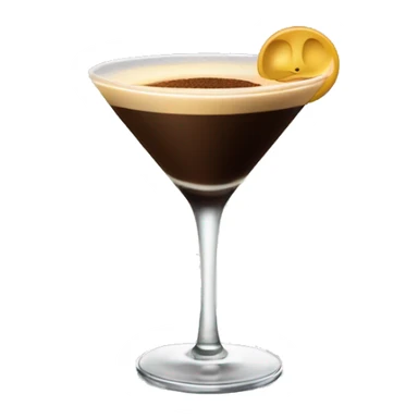 espresso martini cocktail sticker
