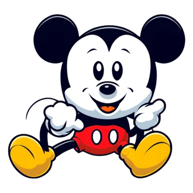 Mickey Mouse sticker