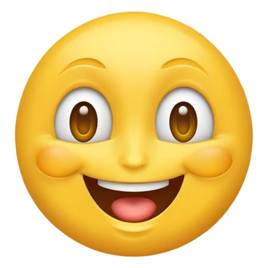😃 Happy: This cheerful face is often used to show joy, happiness, or excitement.

 sticker