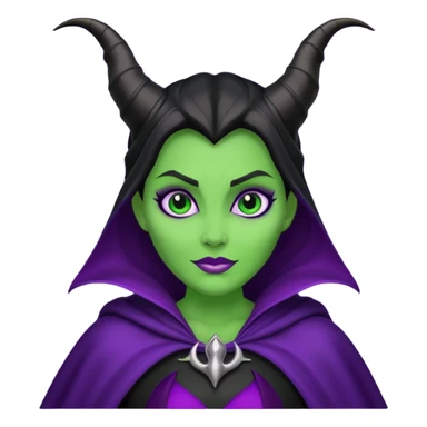 maleficent As a Emoji that don’t already exists. sticker
