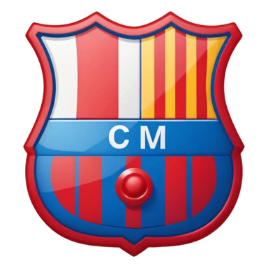 Barcelona logo in high quality sticker