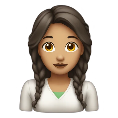 virgo female sticker