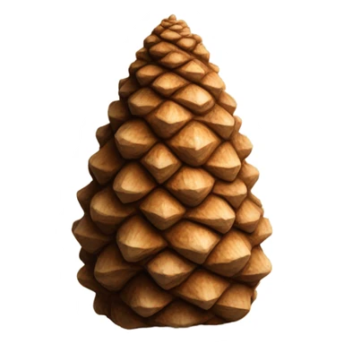 Cedar cone sticker