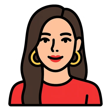 close-up portrait of Jisoo from Blackpink, modern and bold sticker