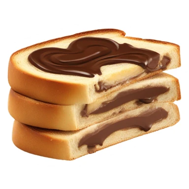 Nutella toast sticker