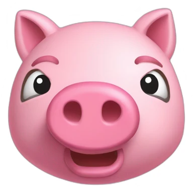 isometric-angry-pepa-pig sticker