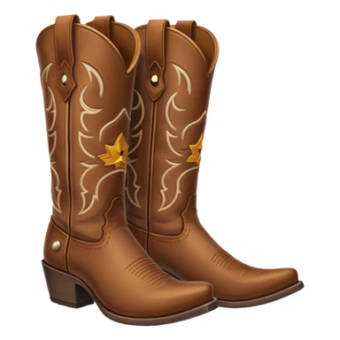 cowboy boots emoji sticker