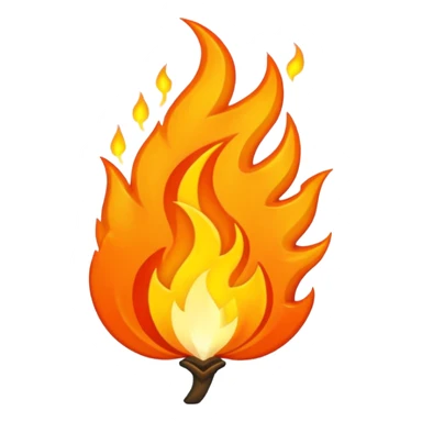 fiamma olimpica sticker