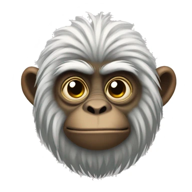 demiguise: Peaceful, ape-like creatures with the ability to turn invisible, sought after for their fur's ability to make invisibility cloaks. sticker