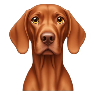 hungarian vizsla standing sticker