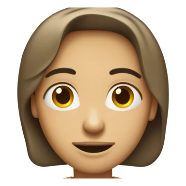 annoyed but smiling  sticker