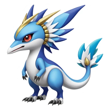 Meloetta-Latias-Nargacuga-Latios-Wargreymon-Protogen-Pokémon-Digimon-Fakémon-fusion-hybrid-creature sticker