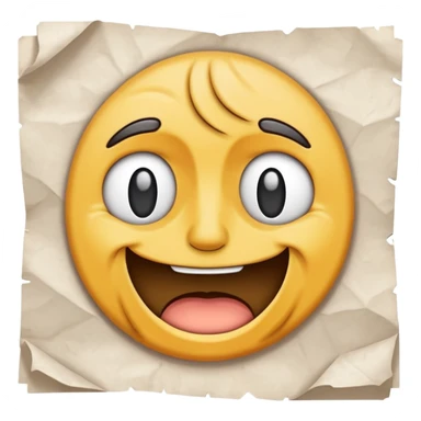 2d paper with something unreadably written on sticker