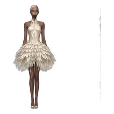 iris van herpen dress sticker