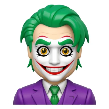 joker lego character sticker