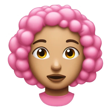 Bubble tee is pink sticker