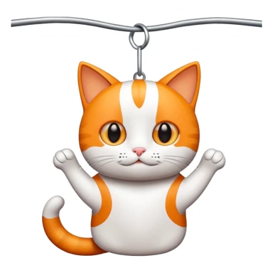 Mock the hang in there kitten  sticker