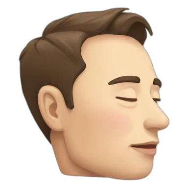 Elon musk sleep sticker