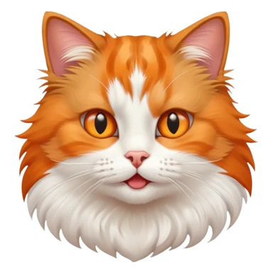 A cat with mewing  sticker