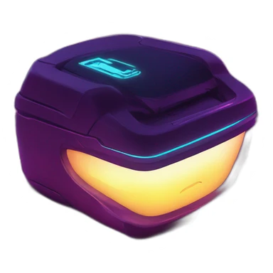 Digital Keys in a cyberpunk environment with neon lighting. sticker