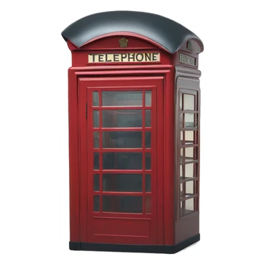 London telephone booth  sticker