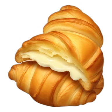 Crusty croissant sticker