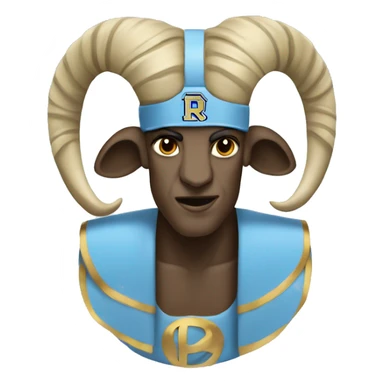 unc ramses ram sticker