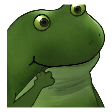 Blue glitter heart sticker